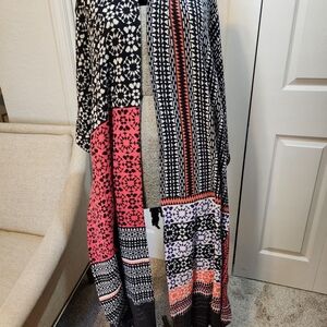 Western knit wrap/kimono